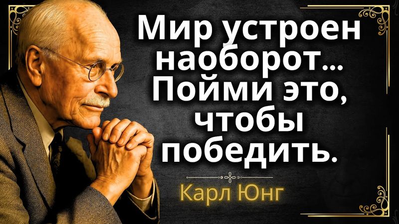 Это не совпадение — вселенная пытается тебя пробудить || Карл Юнг