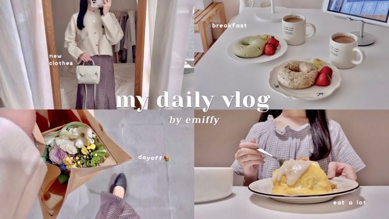 ordinary days in my life｜day off & work day👩‍💻 simple cooking, new clothes, date vlog👫