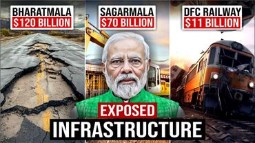 India's Infrastructure Projects EXPOSED : Dedicated Freight Corridor, BHARATMALA | Road to Railways