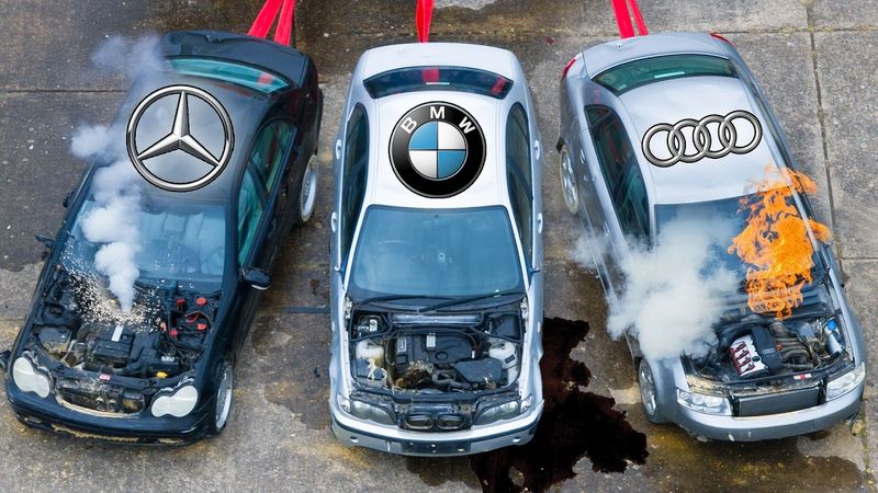 Я уничтожил BMW, Audi и Merc: кто из них продержался дольше?