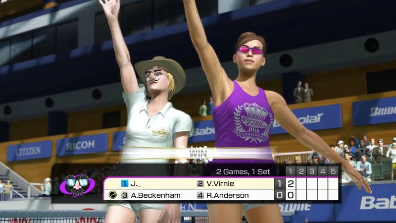 Virtua Tennis 4 World Tour Gameplay Part 4