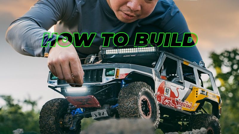 How To Build Rc Crawler Traxxas TRX-4 JEEP XJ Baja Off-Road 4x4 Rc  @e3s-rc