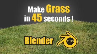 Crea un prato in 45 secondi - Blender 2024.