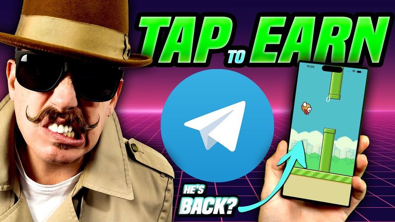 TOP 12 TELEGRAM MOBILE PLAY TO EARN CRYPTO GAMES (Flappy Bird RETURNS!)