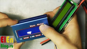 Ватт метр 60 В 100 А, Ужасный, но дешёвый.