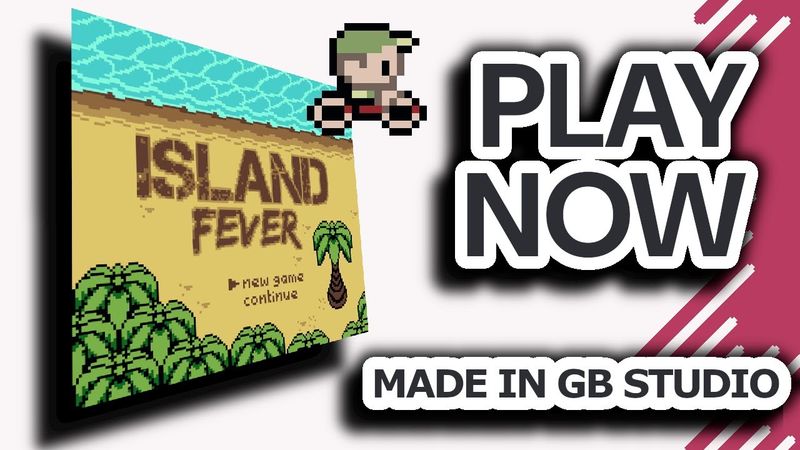 NEW: Island Fever, Game Boy adventure game made in GB Studio