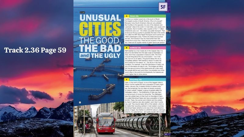 SOLUTIONS ELEMENTARY 3rd SB UNIT 5 - IN THE CITY