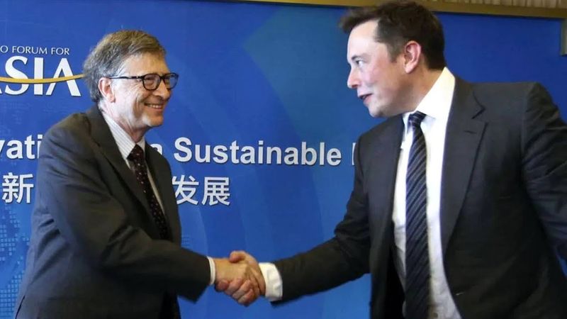 Билл Гейтс обвинил Илона Маска в убийстве детей.Он собирается умереть бедняком