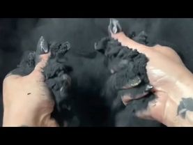 Black Dusty Charcoal Gym Chalk 