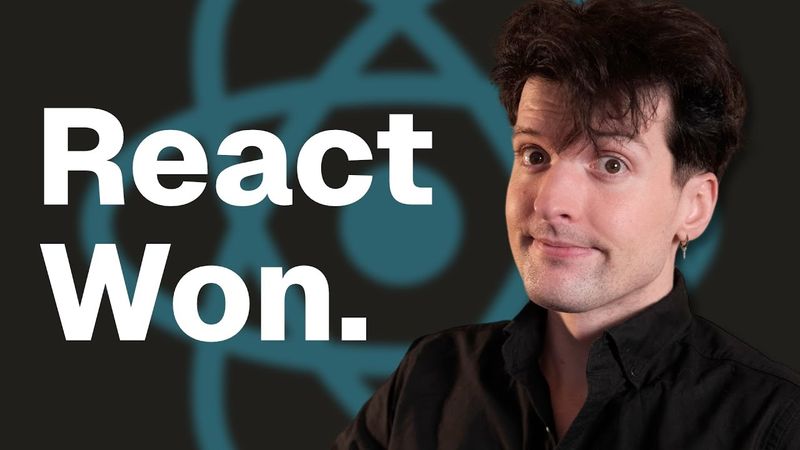 React Is the last framework.