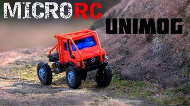 MICRO UNIMOG - Microscopic RC Crawler 1/87