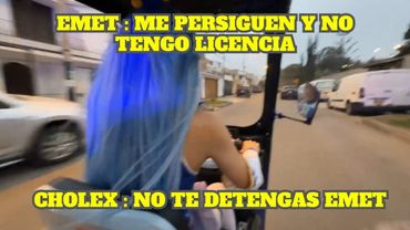 EMET MANEJA POR PRIMERA VEZ LA MOTOTAXI DE TEMU