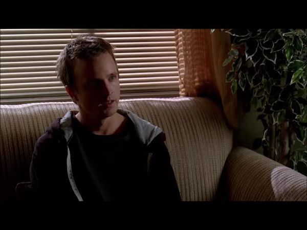 Breaking bad  "I am the bad guy"   Jesse stays at walt's new place scene
