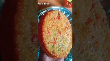 no backing powder,soda but perfect taste/rava sweet recipe #shorts#shorts feed#dum root cake