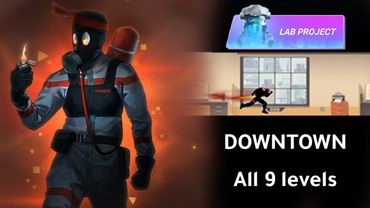 Event - LAB PROJECT - All 9 Levels DownTown || Vector Remastered