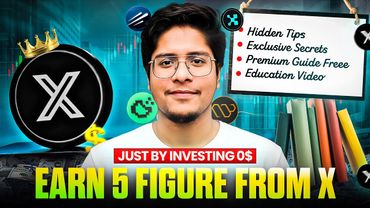 💎 Make Four To Five Figure Money From X || Become Content Creator || Premium Education Video