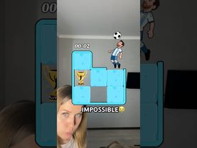 Ronaldo Football Challenge⚽️🏆IMPOSSIBLE😱#shorts