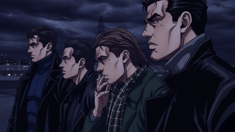 Бригада, но это аниме опенинг