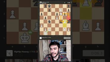 Зевнул ферзя, а это оказался лучший ход! #chess #шахматы #shorts