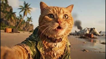 Рыжий кот попал в авиакатастрофу! Влог с необитаемого острова