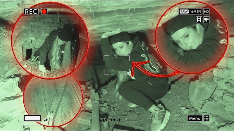 НАС ЗАКРЫЛИ В ПОДВАЛЕ ЗАБРОШКИ. СТРАННЫЕ ЗВУКИ