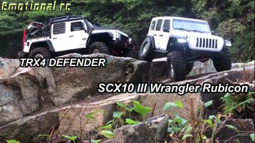 Axial SCX10 III & Traxxas TRX4 | Wrangler Rubicon JL & DEFENDER ROCKCrawling Trail 4X4 Rc Car