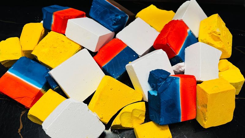 Requested | Malaysian Flag | Satisfying Chalk ASMR Crush