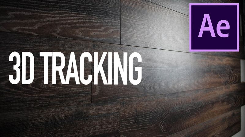 Ep.22. Как прикрепить текст в видео. 3D Трекинг в After Effects