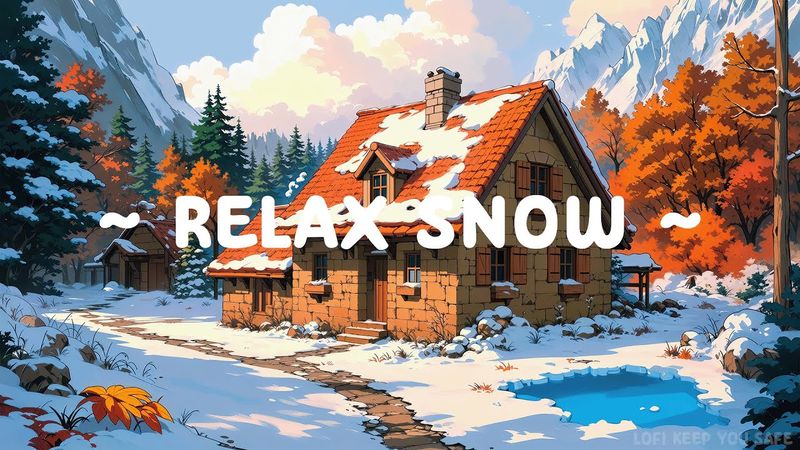 Relax Snow 🌨️ Lofi Keep You Safe 🍂 Enjoy Last Autumn with Work - Study [ Lofi Hip Hop - Lofi Music ]