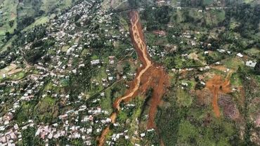 Aerial shots of deadly Colombia landslide | AFP