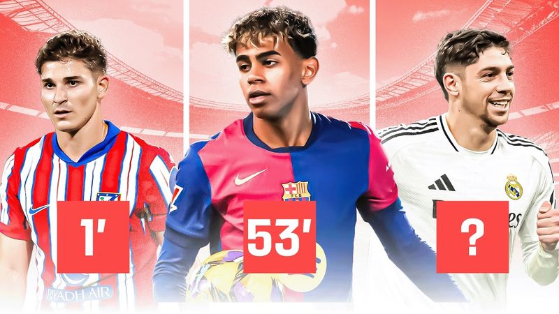 1 GOL INCREÍBLE de CADA MINUTO ⏱ | Edición 2024/25