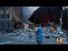 Russia launches another large-scale drone and missile attack on Ukraine