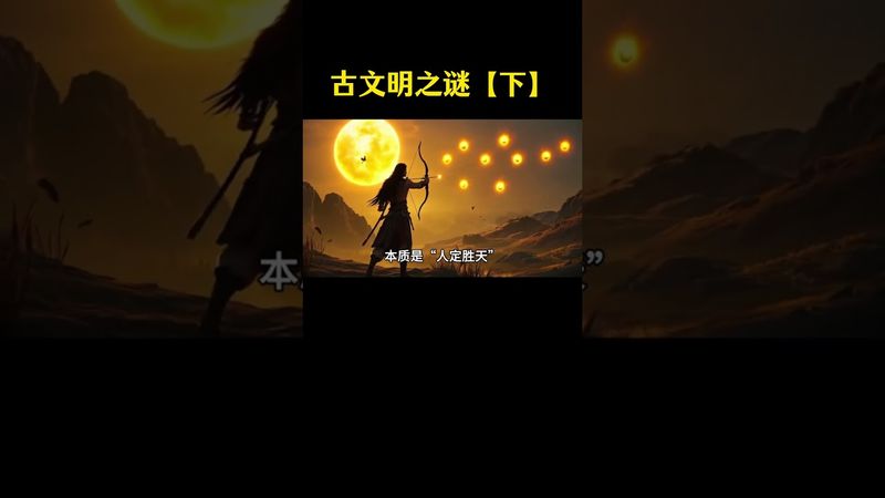 【古文明之謎】《下》為何四大古文明中，唯有華夏古文明得以流傳至今 ？#正能量 #國學文化 #傳統文化 #古文明之謎 #傳承文化 #華夏文明