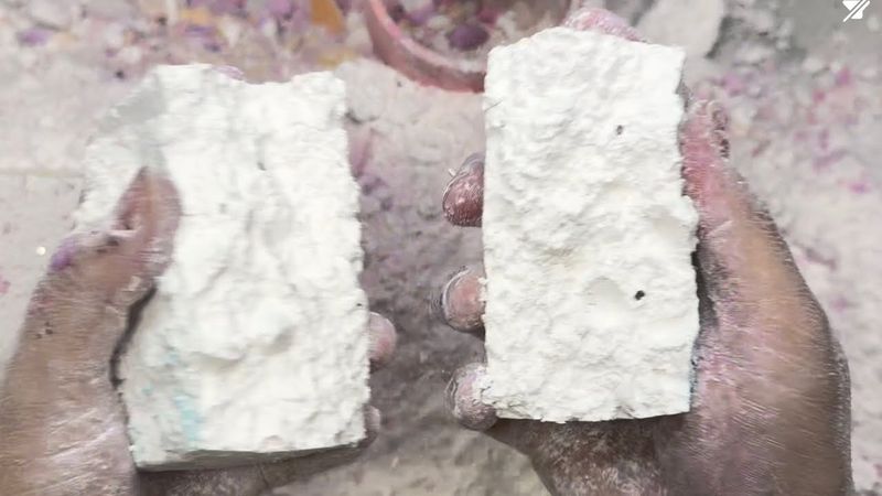 Powder Puff Chalk | Oddly Satisfying | Reforms 