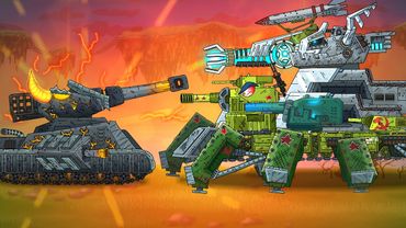 БОЙ один против трех. Это конец для Левиафана! - Мультики про танки