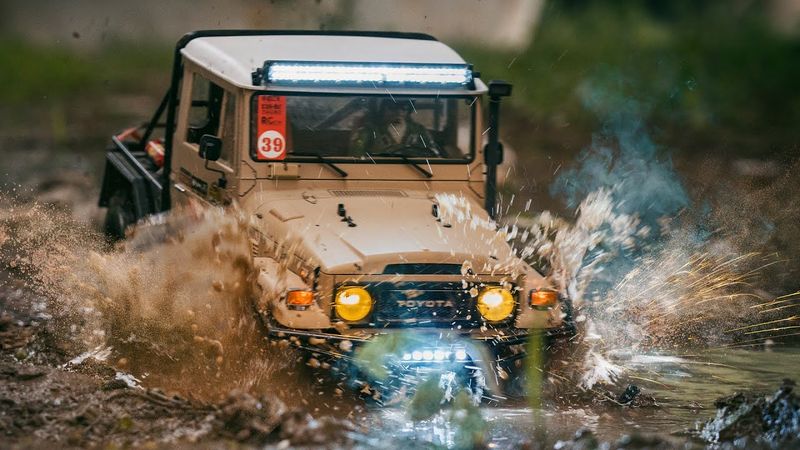 Rc Crawler RC4WD Land Crusier FJ45 Off-Road Bashing Mudding 4x4 Rc Car