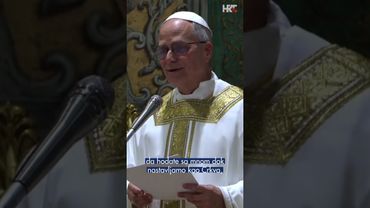 Prva misa i propovijed Lava XIV.