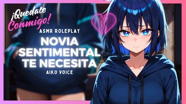 ASMR Tu Novia Sentimental Te Necesita Por La Noche🥺❤️ROLEPLAY ESPAÑOL