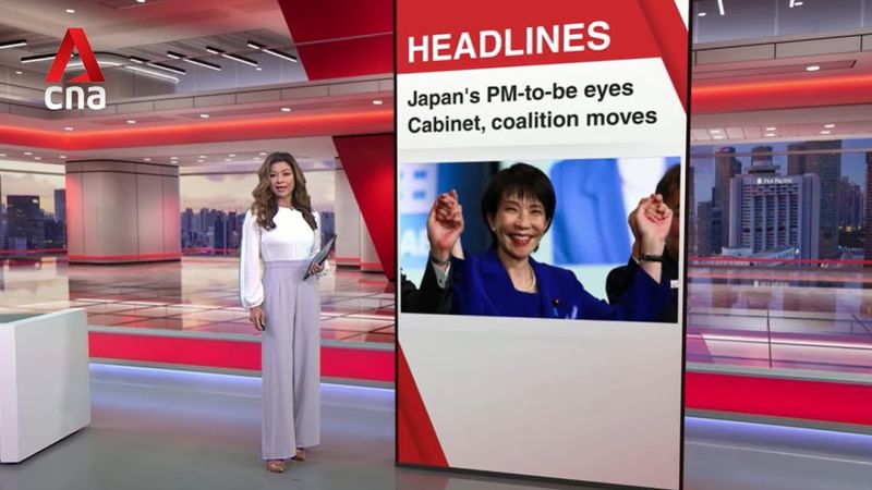 Japan's new 'Iron Lady' Sanae Takaichi set to unveil Cabinet | East Asia Tonight (Oct 6)