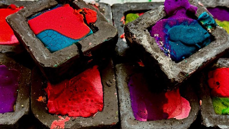 Celebrating 27k🎊 | Colorful pasted bombs 🌈💣 | Asmr | oddlysatisfying #1239