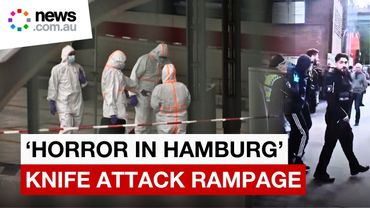 Suspect arrested after knife attack at German train station