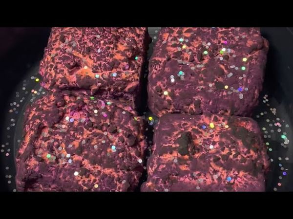 Large Purple Pasted Fresh Chalk Blocks 💜