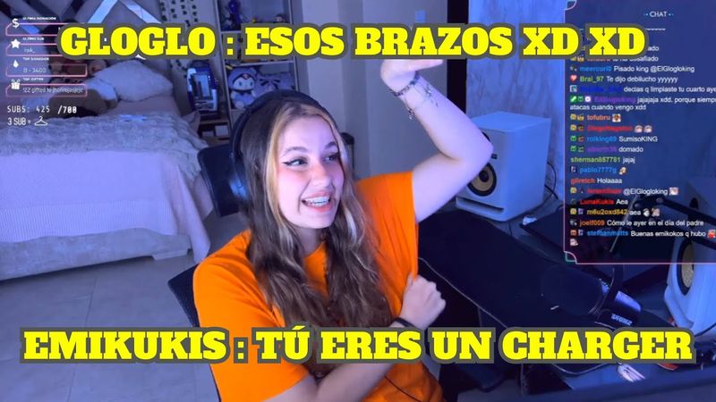 GLOGLO SE BURLA DE LOS BRAZOS DE EMIKUKIS