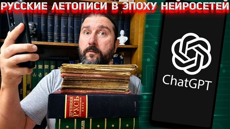 Анализ русских летописей с помощью НЕЙРОСЕТЕЙ!