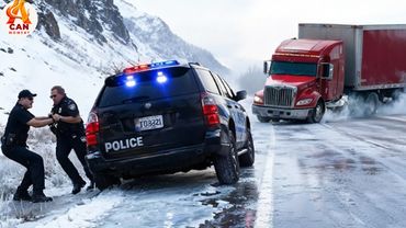 Kegilaan Jalan Es Tertangkap Kamera - Kekacauan Kecelakaan Musim Dingin #20