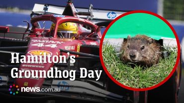 'Devastated' Hamilton's chances ruined by Groundhog