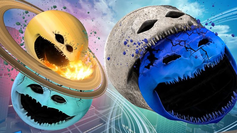 ПЛАНЕТЫ ПРОСНУЛИСЬ! БИТВА ПЛАНЕТ В Garry`s Mod