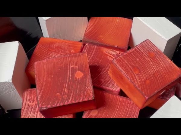 Red & White Fresh Gym Chalk Blocks ❤️🤍