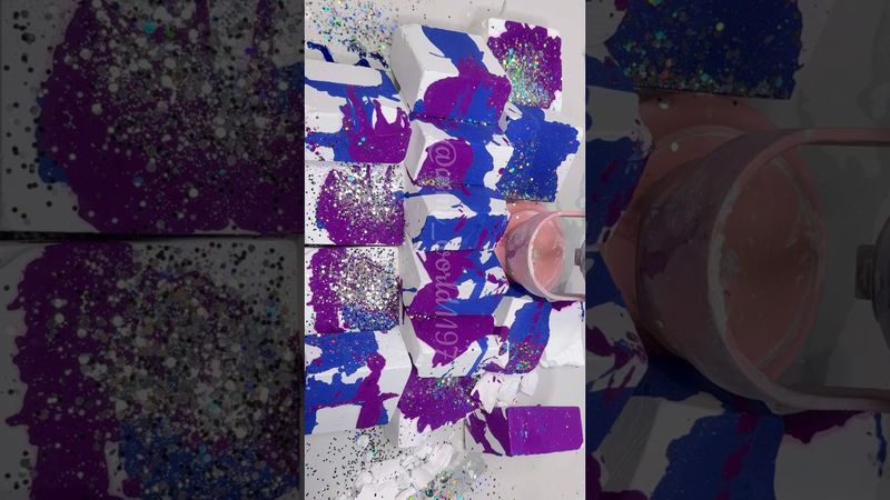 Buttery Soft Blocks #crushingtime #oddlysatisfying #relax #rainbowsoap #satisfying #crunchycrumbles