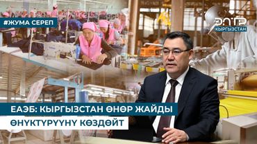 ЕАЭБ: КЫРГЫЗСТАН ӨНӨР ЖАЙДЫ ӨНҮКТҮРҮҮНҮ КӨЗДӨЙТ